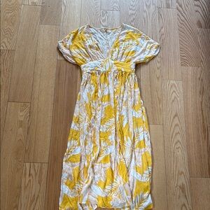 Floral Yellow Dress